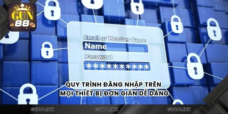Quy trình đăng nhập trên mọi thiết bị đơn giản dễ dàng