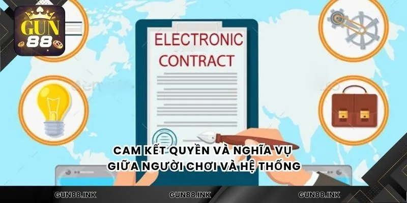 Cam kết quyền và nghĩa vụ giữa người chơi và hệ thống